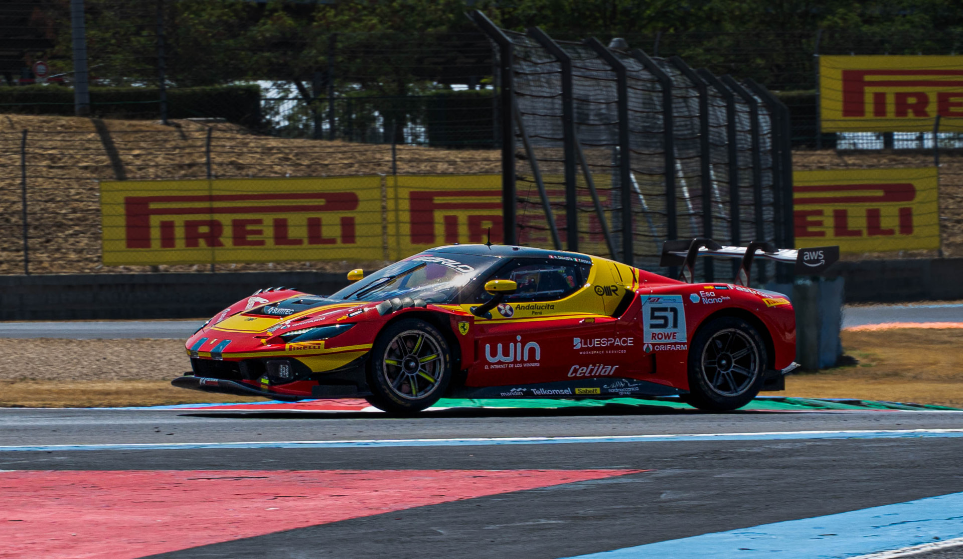 Ferrari 296 GT3 — Rowe Racing